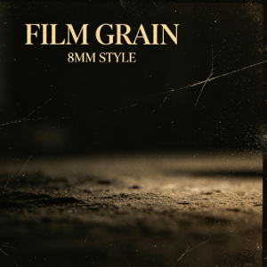 Retro 8mm Film Grain Texture
