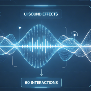 Minimalist System-Level UI Interaction Sound Effects